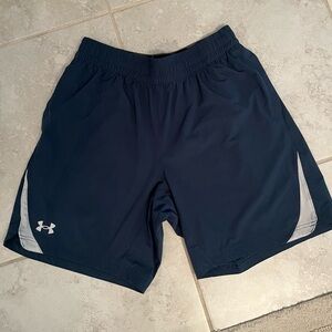 Under Armour Men's Dark Blue Athletic Shorts